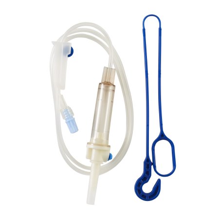 Baxter Secondary IV Administration Set Clearlink™ Gravity 10 Drops / mL Drip Rate Without Filter 37 Inch Tubing - Case of 48 - 2C7462-CS