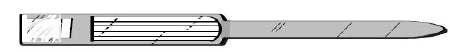 Precision Dynamics Identification Wristband Soft-Lock® Sealident® Write On Band Adhesive Closure Without Legend - Box of 250 - 615-13-PDJ-BX