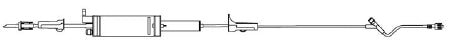 B. Braun Burette IV Administration Set BBraun™ Gravity 1 Port 60 Drops / mL Drip Rate Without Filter 87 Inch Tubing - Case of 20 - 375113-CS