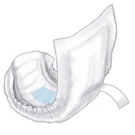 Cardinal Incontinence Liner Wings™ 10 X 24 Inch Heavy Absorbency Polymer Core One Size Fits Most - Bag of 24 - 931B24-BG