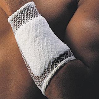 DeRoyal Elastic Net Retainer Dressing Stretch Net™ Tubular Elastic 10 Yard Size 9 White Chest / Axilla / Abdomen NonSterile - Case of 1 - 10-7410-CS