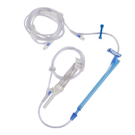BD IV Pump Set Alaris® Pump 3 Ports 20 Drops / mL Drip Rate Without Filter 126 Inch Tubing Solution - Each - 2426-0500-EA
