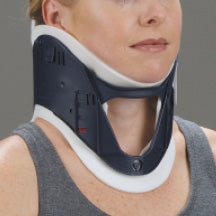 DeRoyal Rigid Cervical Collar EMT Preformed Adult One Size Fits Most One-Piece / Trachea Opening Adjustable Height - Each - A111000-EA