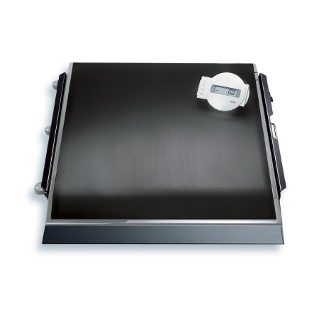 Seca Wheelchair Scale with Remote Display seca® 674 Digital Display 800 lbs. / 360 kg Capacity Gray AC Power - Each - 6741321103-EA