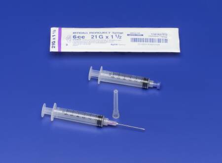 Cardinal Hypodermic Needle Monoject™ SoftPack 1-1/2 Inch Length 27 Gauge Regular Wall Without Safety - Each - 1188827112-EA