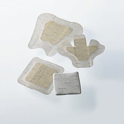 Coloplast Silver Foam Dressing Biatain® Ag Non-Adhesive 4 X 4 Inch Square Sterile - Box of 5 - 9622-BX