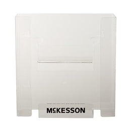 McKesson Glove Box Holder McKesson Horizontal or Vertical Mounted 2-Box Capacity Clear 4 X 10 X 10-3/4 Inch Plastic - Each - 16-6532-EA