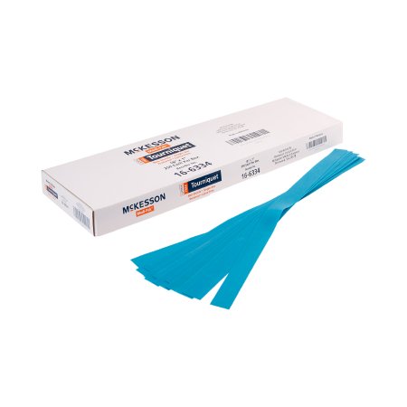 McKesson McKesson Tourniquet Strap 18 Inch Length Polyisoprene - Box of 250 - 16-6334-BX