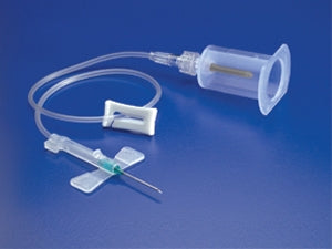 Smiths Medical Saf-T Wing® Blood Collection Set with Holder 23 Gauge 3/4 Inch Needle Length Safety Needle 12 Inch Tubing Sterile - Each - 982312-EA