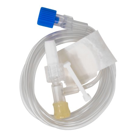 MPS Medical IV Extension Set Mini Bore 38 Inch Tubing Without Filter - Box of 50 - EB-038-12-BX