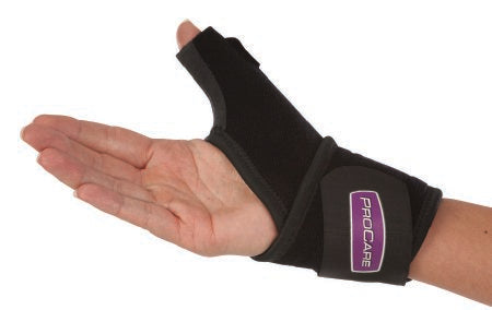 DJO Thumb Support Universal Thumb-O-Prene™ One Size Fits Most Hook and Loop Closure Left or Right Hand Black - Each - 79-82700-EA