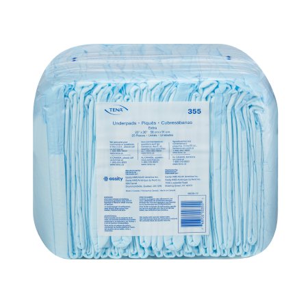 Essity HMS North America Inc Disposable Underpad TENA® Extra 23 X 36 Inch Polymer Light Absorbency - Case of 150 - 355-CS