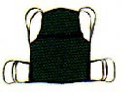 Joerns Healthcare Seat Sling Hoyer® 4 Point Without Head Support Chainless Large 175 to 350 lbs. Weight Capacity - Each - 70051-EA