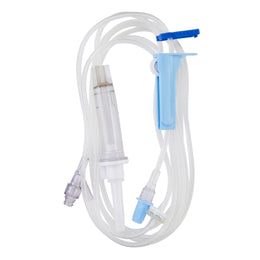 Baxter Primary IV Administration Set Clearlink™ Gravity 1 Port 10 Drops / mL Drip Rate Without Filter 106 Inch Tubing Solution - Case of 48 - 2C8515-CS