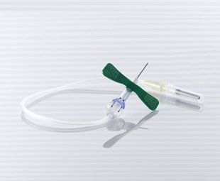 Greiner Bio-One VACUETTE® Blood Collection Set 21 Gauge 3/4 Inch Needle Length Safety Needle 12 Inch Tubing Sterile - Case of 1000 - 450095-CS
