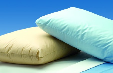 The Pillow Factory Division Bed Pillow 19 X 25 Inch Blue Reusable - Case of 12 - 51171-CS