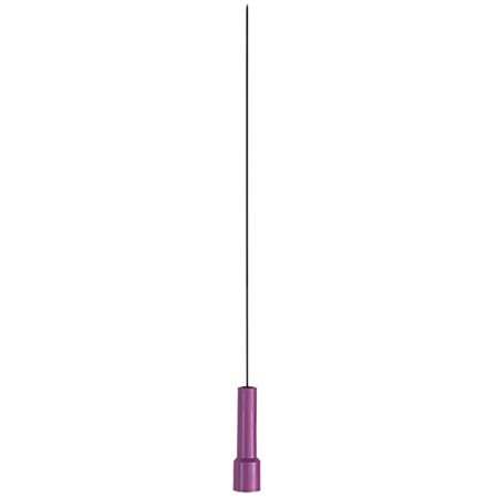 Natus Medical EMG Needle Electrode with Leadwire Teca® 26 Gauge X 3 Inch Length X 24 Inch Lead Length Coated Stainless Steel Sterile Sharp Monopolar Needle Tip Disposable - Box of 24 - 902-DMG75-TP-BX