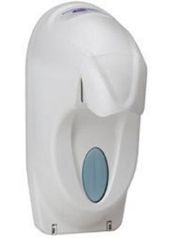 EcoLab Hand Hygiene Dispenser Huntington® Cream Plastic Manual Push 750 mL Wall Mount - Case of 6 - 92723188-CS