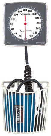 W.A. Baum Aneroid Sphygmomanometer Unit Baumanometer® Multiple Sizes Polyester Wall Mount - Each - 0970NL-EA
