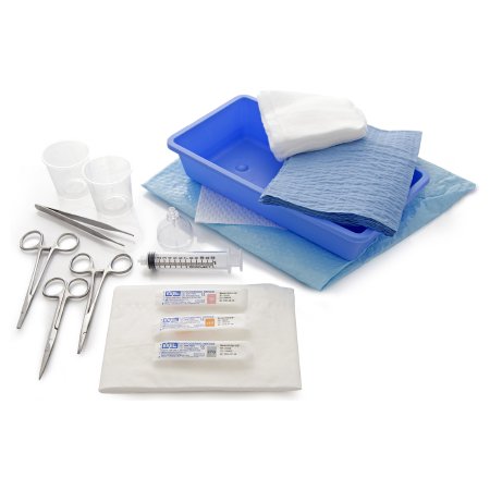 McKesson Laceration Tray McKesson Sterile - Each - 25-2748-EA