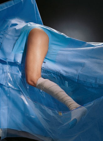 O&M Halyard Inc Orthopedic Drape Hip Drape 116 W X 136 L Inch Sterile - Case of 9 - 89349-CS