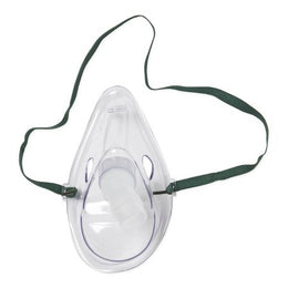 Medline Aerosol Mask Medline Elongated Style Adult One Size Fits Most Adjustable Head Strap - Each - HCS4630-EA