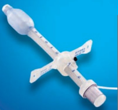 Smiths Medical ASD, Inc. Cuffed Tracheostomy Tube Bivona® Mid-Range Aire-Cuf® Hyperflex™ Flexible IC Size 8.0 Adult - Each - 75HA80-EA