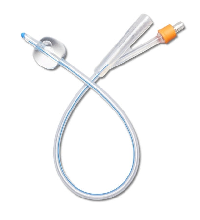 Medline Foley Catheter Medline 2-Way Firm Tip 10 cc Balloon 14 Fr. Silicone - Case of 10 - DYND11501-CS