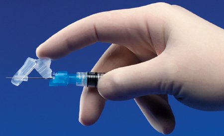 Cardinal Safety Hypodermic Syringe with Needle Magellan™ 3 mL 1 Inch 18 Gauge Sliding Safety Needle Regular Wall - Case of 400 - 8881833810-CS