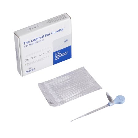 Bionix Ear Curette Pack MicroLoop® Round Handle 3 mm Tip Straight Round Loop Tip - Box of 50 - 2220-BX