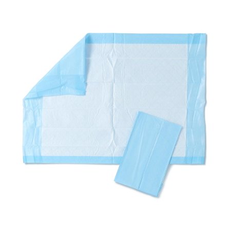 Medline Disposable Underpad Protection Plus® 17 X 24 Inch Fluff Light Absorbency - Case of 300 - MSC281230-CS