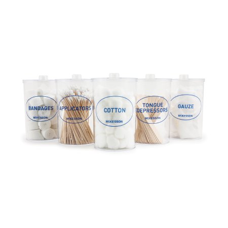 McKesson Sundry Jar McKesson 4-1/4 X 6-1/2 Inch Plastic Clear - ST/1 - 63-4011-ST