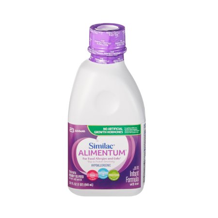 Abbott Nutrition Infant Formula Similac® Alimentum® 32 oz. Bottle Liquid Food Allergies - Each - 57512-EA