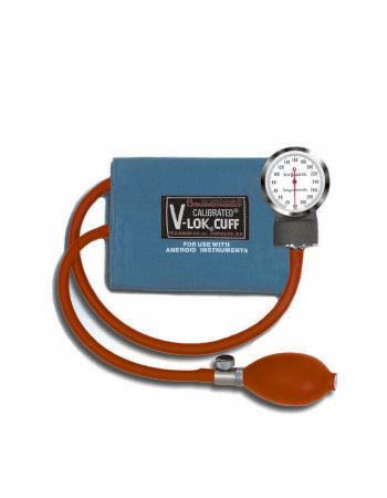 W.A. Baum Aneroid Sphygmomanometer Unit Baumanometer® Adult Polyester 23 - 40 cm Pocket Aneroid - Each - 1050NL-EA