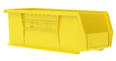 Akro-Mils Storage Bin AkroBins® Yellow Plastic 5 X 5-1/2 X 14-3/4 Inch - CT/12 - 30234YELLO-CT