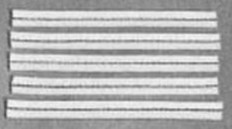 Teleflex Medical Surgical Neuro Sponge Gardlok® X-Ray Detectable Cotton 1/2 X 6 Inch 10 Count Pouch Sterile - Box of 100 - 200121-BX