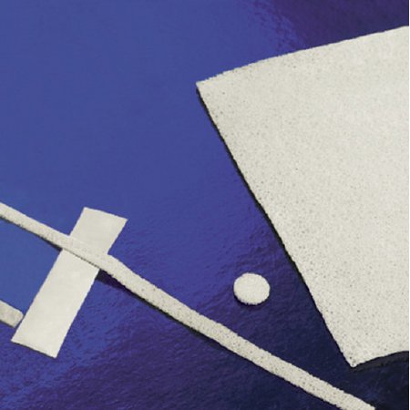 DeRoyal Corneal Light Shield Sponge Lint Free Fabric 7 mm Diameter 1 Count Pack Sterile - Case of 10 - 34-501-CS