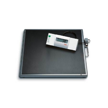 Seca Bariatric Floor Scale Remote Display Seca® 634 Digital Display 800 lbs. / 360 kg Capacity Black Battery Operated - Each - 6341321008-EA