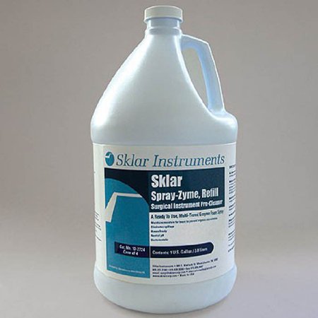 Sklar Enzymatic Instrument Detergent Spray-Zyme™ Foam RTU 1 gal. Jug Mild Scent - Case of 4 - 10-2724-CS