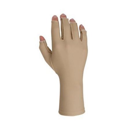 Patterson Medical Supply Compression Gloves Edema Gloves 2 Open Finger X-Small Over-the-Wrist Length Right Hand Lycra® / Spandex - Each - A571200-EA
