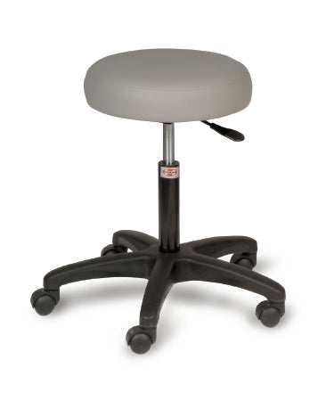 Hausmann Industries Exam Stool Backless Pneumatic Height Adjustment 5 Casters Rodeo Tan - Each - 2153-V13-EA