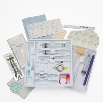 B. Braun Nerve Block Support Tray Contiplex - Case of 10 - 332105-CS
