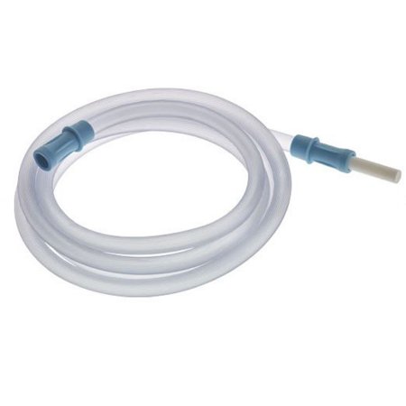 Amsino International Suction Connector Tubing AMSure® 10 Foot Length 0.25 Inch I.D. Sterile Tube to Tube Connector Clear NonConductive PVC - Each - AS826-EA
