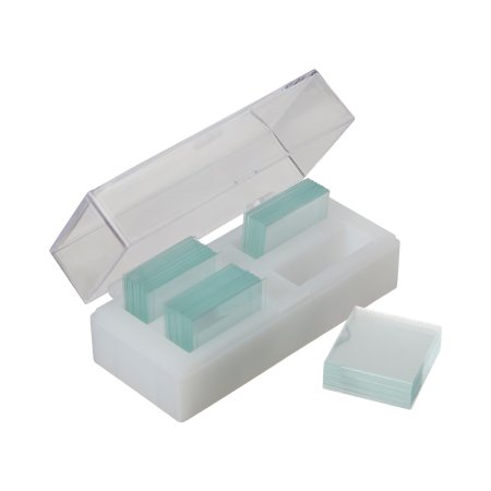 McKesson Cover Glass McKesson Square No. 2 Thickness 22 X 22 mm - Box of 10 - 16-7136-BX