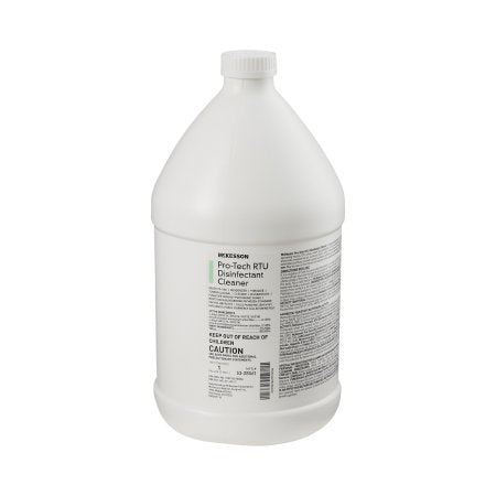 McKesson McKesson Pro-Tech Surface Disinfectant Cleaner Quaternary Based J-Fill® Dispensing Systems Liquid 1 gal. Jug Floral Scent NonSterile - Case of 4 - 53-28561-CS