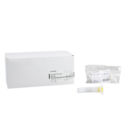 McKesson Guedel Oropharyngeal Airway McKesson 90 mm Length - Box of 24 - 16-291G-BX