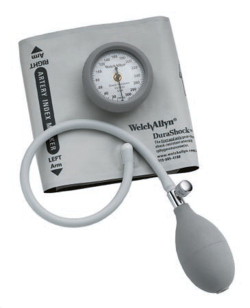 Welch Allyn Aneroid Sphygmomanometer Unit DuraShock® Small Adult Vinyl 19 - 27 cm Pocket Aneroid - Each - DS44-10-EA