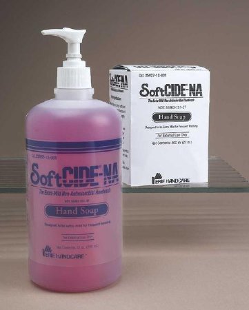 Erie Scientific Soap SoftCIDE®-NA Liquid 32 oz. Pump Bottle Mild Scent - Case of 12 - 25032-12-001-CS