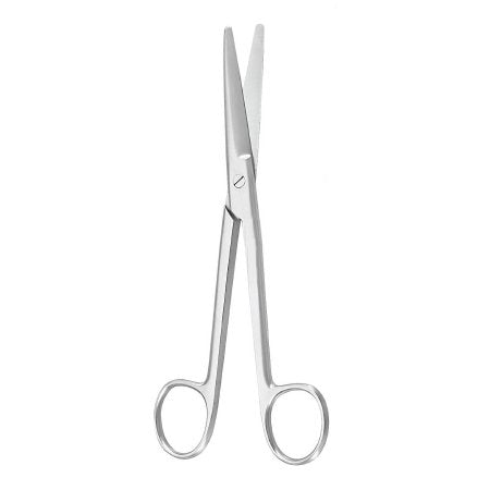 McKesson Dissecting Scissors McKesson Argent™ Mayo 6-3/4 Inch Length Surgical Grade Stainless Steel NonSterile Finger Ring Handle Straight - Each - 43-1-321-EA