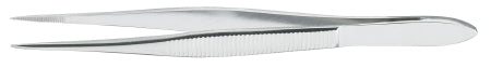 McKesson Splinter Forceps McKesson Argent™ Semken 4-1/2 Inch Length Surgical Grade Stainless Steel NonSterile NonLocking Thumb Handle Straight 1.5 mm Sharp Tips - Each - 43-1-781-EA